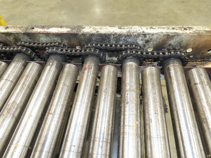 54" Pallet Conveyor 2.5" Roller 60"L 1Hp 460V Chain Drive 60 FPM