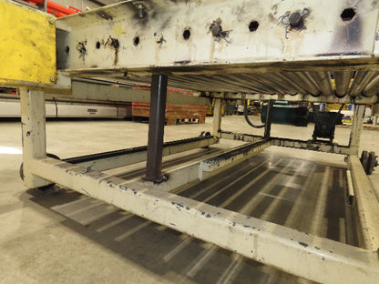 54" Pallet Conveyor 2.5" Roller 60"L 1Hp 460V Chain Drive 60 FPM