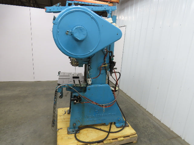 L&J No 18 Mechanical OBI Punch Press 18 Ton 2" Stroke 6" Throat 1.5Hp 3Ph