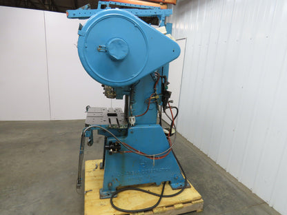 L&J No 18 Mechanical OBI Punch Press 18 Ton 2" Stroke 6" Throat 1.5Hp 3Ph