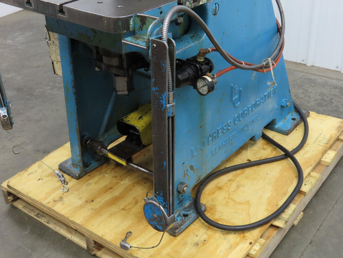 L&J No 18 Mechanical OBI Punch Press 18 Ton 2" Stroke 6" Throat 1.5Hp 3Ph