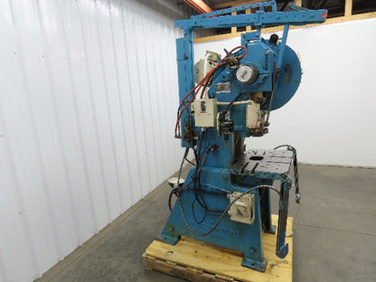 L&J No 18 Mechanical OBI Punch Press 18 Ton 2" Stroke 6" Throat 1.5Hp 3Ph