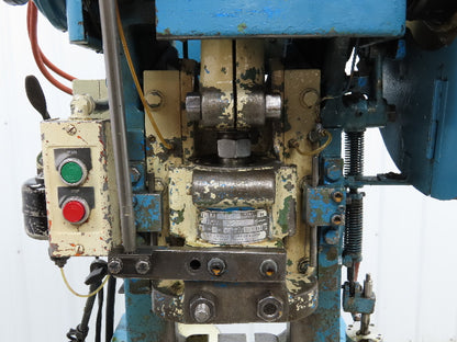 L&J No 18 Mechanical OBI Punch Press 18 Ton 2" Stroke 6" Throat 1.5Hp 3Ph