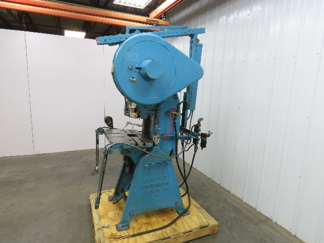 L&J No 18 Mechanical OBI Punch Press 18 Ton 2" Stroke 6" Throat 1.5Hp 3Ph