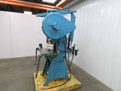 L&J No 18 Mechanical OBI Punch Press 18 Ton 2" Stroke 6" Throat 1.5Hp 3Ph