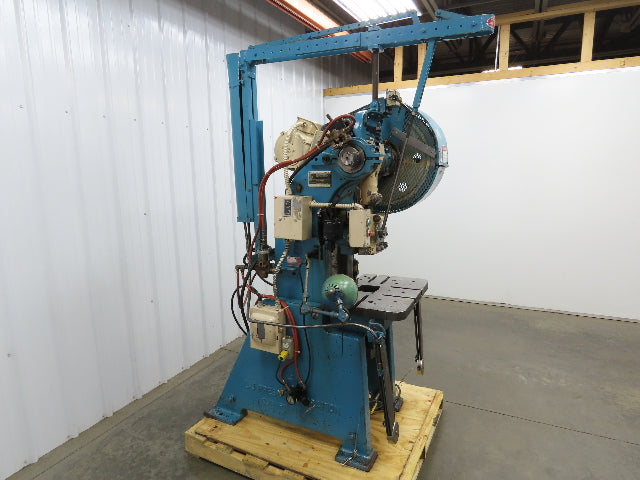 L&J No 18 Mechanical OBI Punch Press 18 Ton 2" Stroke 6" Throat 1.5Hp 3Ph