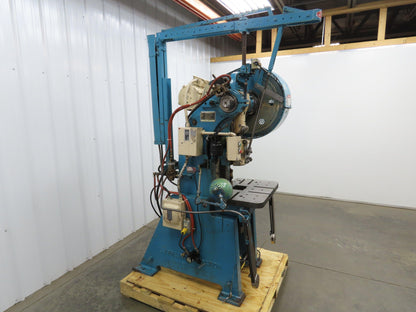 L&J No 18 Mechanical OBI Punch Press 18 Ton 2" Stroke 6" Throat 1.5Hp 3Ph