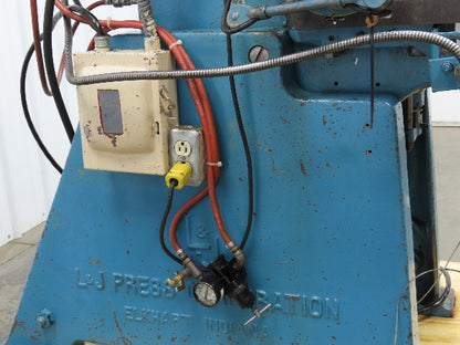 L&J No 18 Mechanical OBI Punch Press 18 Ton 2" Stroke 6" Throat 1.5Hp 3Ph