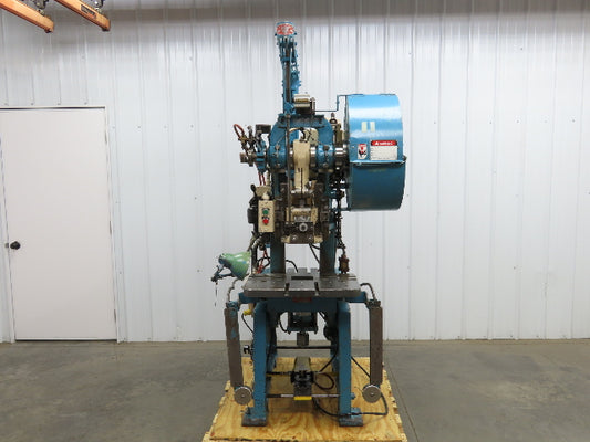 L&J No 18 Mechanical OBI Punch Press 18 Ton 2" Stroke 6" Throat 1.5Hp 3Ph