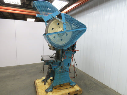 L&J No 3 Mechanical OBI Punch Press 22 Ton 2-1/2" Stroke 7" Throat 2Hp 3Ph