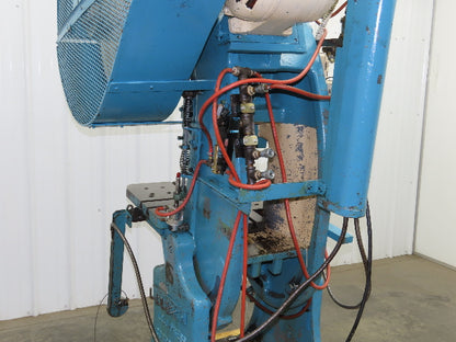 L&J No 3 Mechanical OBI Punch Press 22 Ton 2-1/2" Stroke 7" Throat 2Hp 3Ph