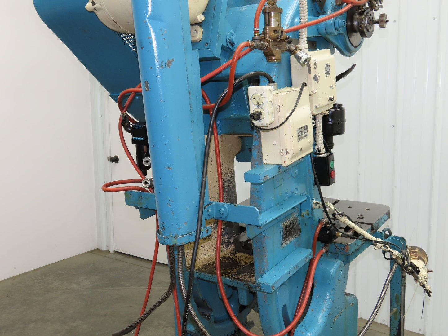 L&J No 3 Mechanical OBI Punch Press 22 Ton 2-1/2" Stroke 7" Throat 2Hp 3Ph