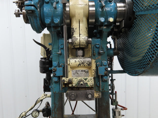 L&J No 3 Mechanical OBI Punch Press 22 Ton 2-1/2" Stroke 7" Throat 2Hp 3Ph
