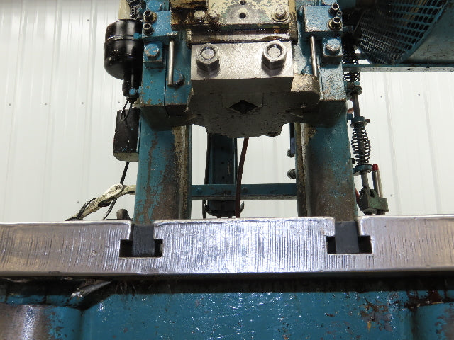 L&J No 3 Mechanical OBI Punch Press 22 Ton 2-1/2" Stroke 7" Throat 2Hp 3Ph