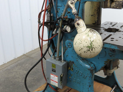 L&J No 3 Mechanical OBI Punch Press 22 Ton 1-3/8" Stroke 63/4" Throat 2Hp 3Ph