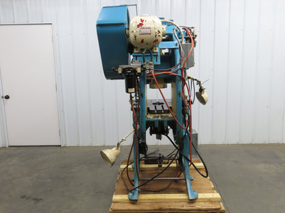 L&J No 3 Mechanical OBI Punch Press 22 Ton 1-3/8" Stroke 63/4" Throat 2Hp 3Ph