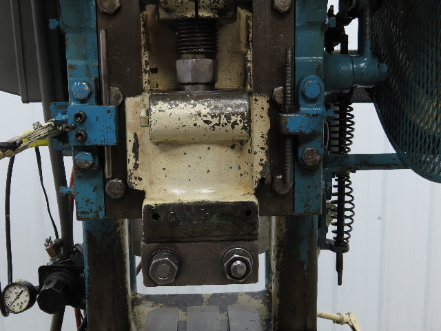 L&J No 3 Mechanical OBI Punch Press 22 Ton 1-3/8" Stroke 63/4" Throat 2Hp 3Ph