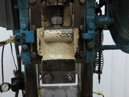 L&J No 3 Mechanical OBI Punch Press 22 Ton 1-3/8" Stroke 63/4" Throat 2Hp 3Ph