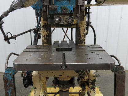 L&J No 2 Mechanical OBI Punch Press 18 Ton 1-7/8" Stroke 6" Throat 1.5Hp 3Ph