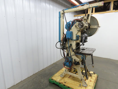 L&J No 2 Mechanical OBI Punch Press 18 Ton 1-7/8" Stroke 6" Throat 1.5Hp 3Ph