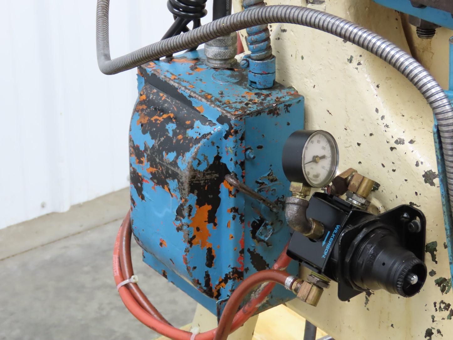 L&J No 2 Mechanical OBI Punch Press 18 Ton 1-7/8" Stroke 6" Throat 1.5Hp 3Ph