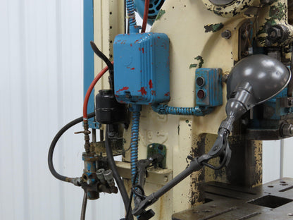 L&J No 2 Mechanical OBI Punch Press 18 Ton 1-7/8" Stroke 6" Throat 1.5Hp 3Ph