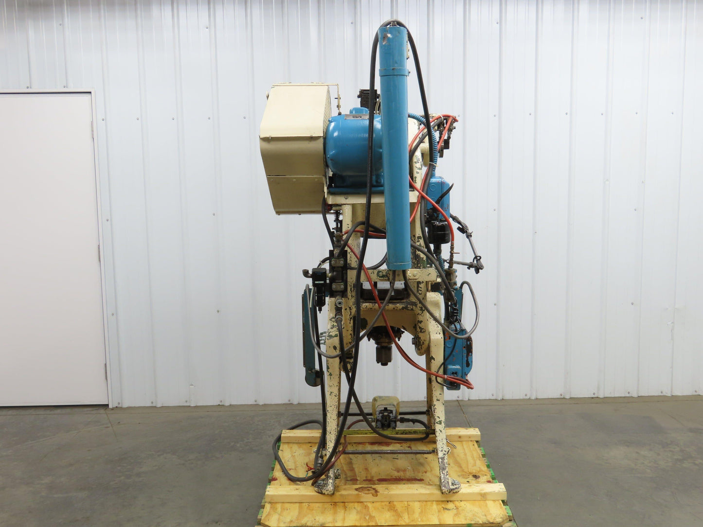 L&J No 2 Mechanical OBI Punch Press 18 Ton 1-7/8" Stroke 6" Throat 1.5Hp 3Ph