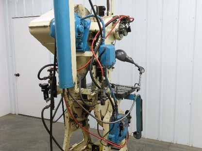 L&J No 2 Mechanical OBI Punch Press 18 Ton 1-7/8" Stroke 6" Throat 1.5Hp 3Ph