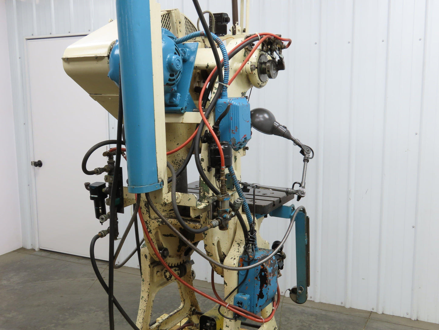 L&J No 2 Mechanical OBI Punch Press 18 Ton 1-7/8" Stroke 6" Throat 1.5Hp 3Ph