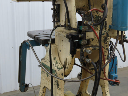 L&J No 2 Mechanical OBI Punch Press 18 Ton 1-7/8" Stroke 6" Throat 1.5Hp 3Ph