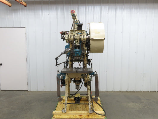 L&J No 2 Mechanical OBI Punch Press 18 Ton 1-7/8" Stroke 6" Throat 1.5Hp 3Ph