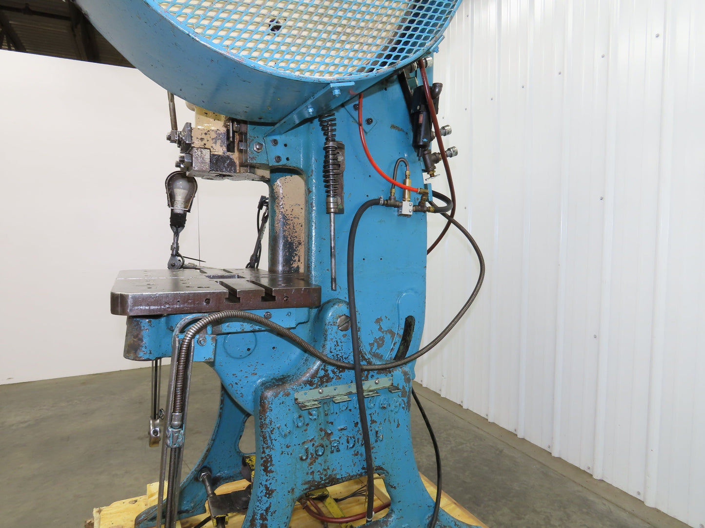 L&J No 3 Mechanical OBI Punch Press 22 Ton 4" Stroke 7" Throat 3Hp 3Ph 220/440V