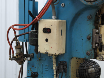 L&J No 3 Mechanical OBI Punch Press 22 Ton 4" Stroke 7" Throat 3Hp 3Ph 220/440V