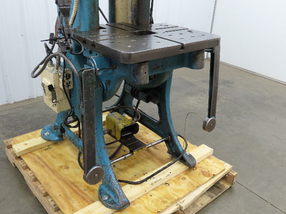 L&J No 3 Mechanical OBI Punch Press 22 Ton 4" Stroke 7" Throat 3Hp 3Ph 220/440V