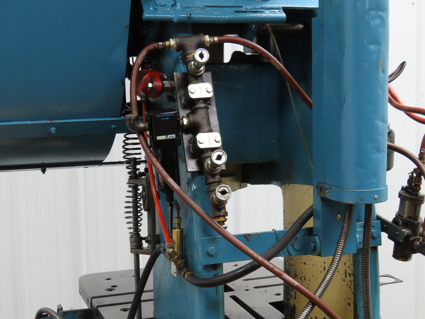 L&J No 3 Mechanical OBI Punch Press 22 Ton 4" Stroke 7" Throat 3Hp 3Ph 220/440V