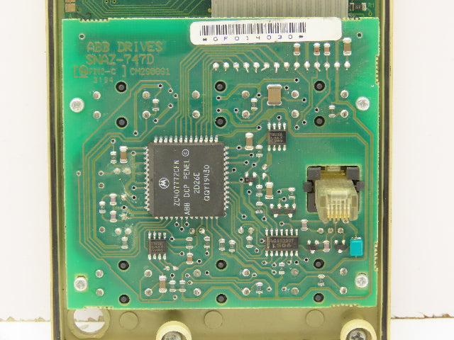 ABB SNAZ-747D Operating Terminal Frequency Converter Control Keypad Assembly