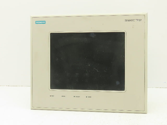 Siemens 6AV3637-1PL00-0AX0 Simatic TP37 Touch Panel Display 24VDC TP37