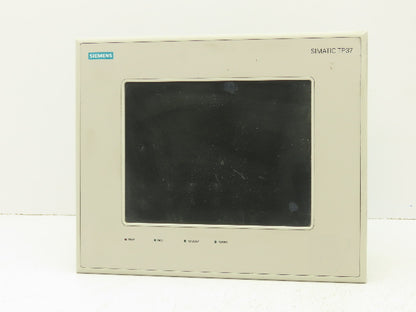 Siemens 6AV3637-1PL00-0AX0 Simatic TP37 Touch Panel Display 24VDC TP37