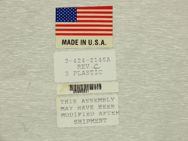 Cincinnati Milacron 3-424-2146A Camac VSX HMI Rev C Control Panel Module