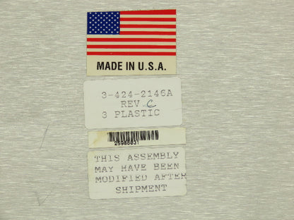 Cincinnati Milacron 3-424-2146A Camac VSX HMI Rev C Control Panel Module