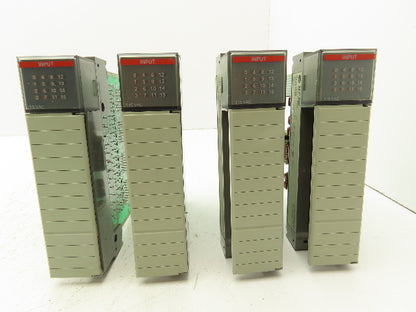 Allen-Bradley 1746-IA16 SLC500 16-Channel Input Module 115VAC Ser C Lot of 4