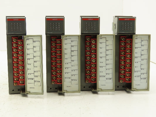 Allen-Bradley 1746-IA16 SLC500 16-Channel Input Module 115VAC Ser C Lot of 4