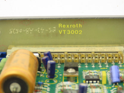 Rexroth VT5011S44R1 Proportional Amplifier Card VT5011