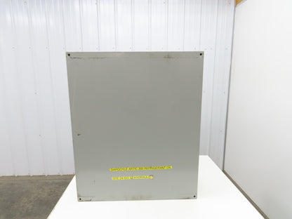 Wiegmann N412363010C Electrical Enclosure Control Panel 36x30x10" 12x9" Cutout
