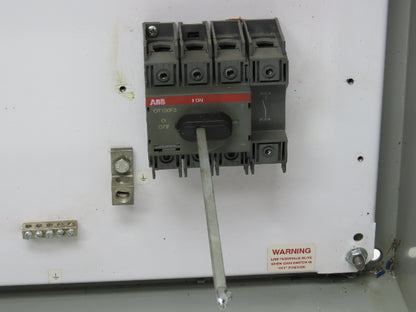 Wiegmann N412363010C Electrical Enclosure Control Panel 36x30x10" 12x9" Cutout
