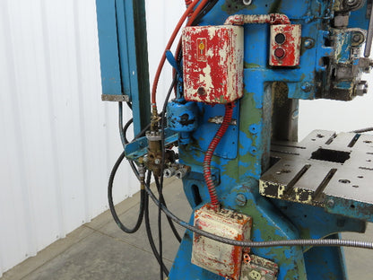 L&J No 2 Mechanical OBI Punch Press 18 Ton 2" Stroke 6-1/2" Throat 230/460V 3Ph