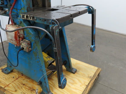 L&J No 2 Mechanical OBI Punch Press 18 Ton 2" Stroke 6-1/2" Throat 230/460V 3Ph