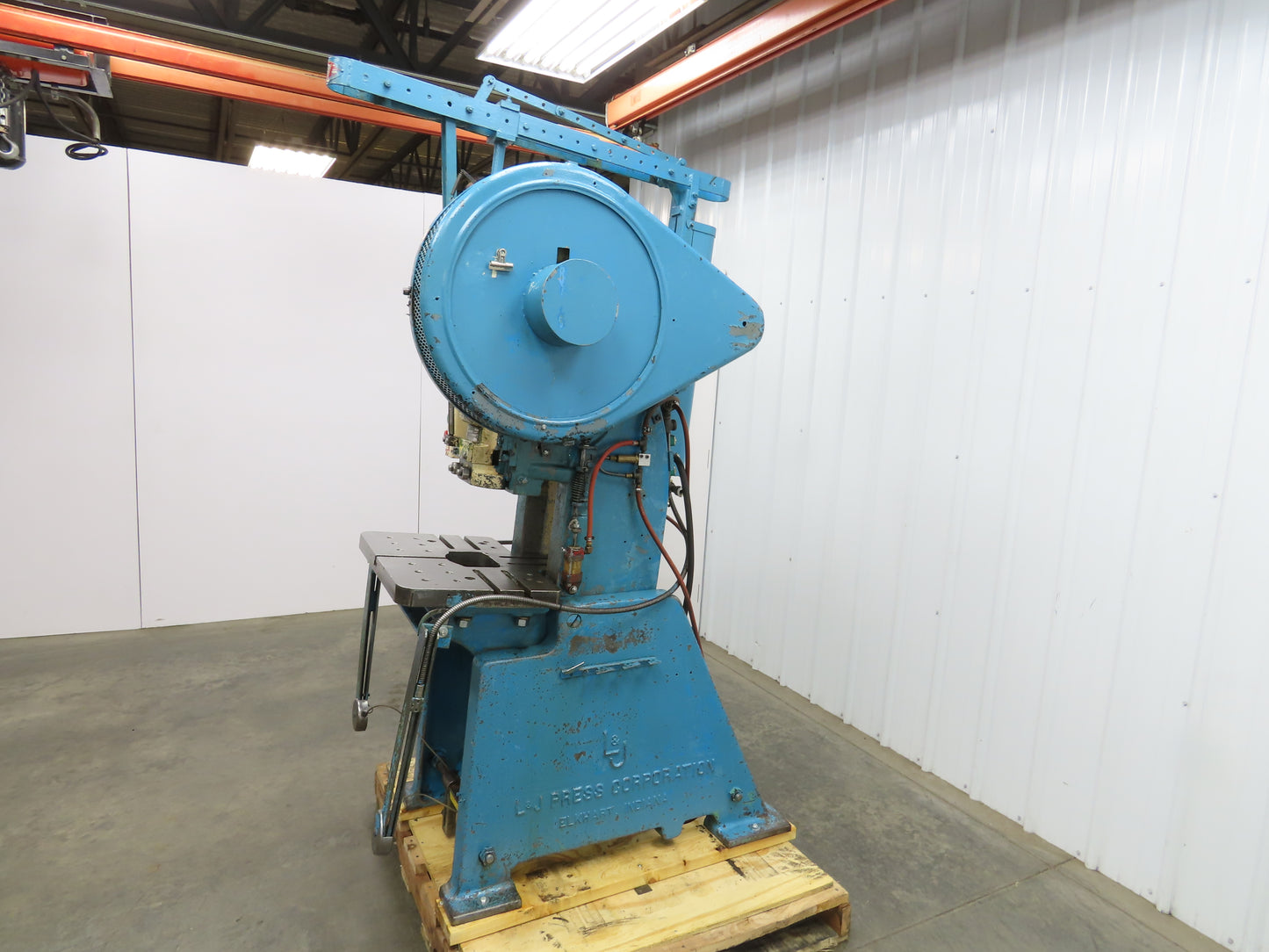 L&J No 18 Mechanical OBI Punch Press 18 Ton 2" Stroke 6" Throat 1.5Hp 3Ph