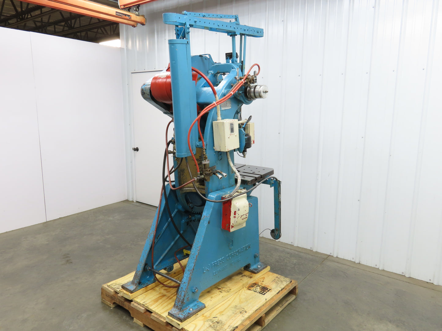 L&J No 18 Mechanical OBI Punch Press 18 Ton 2" Stroke 6" Throat 1.5Hp 3Ph