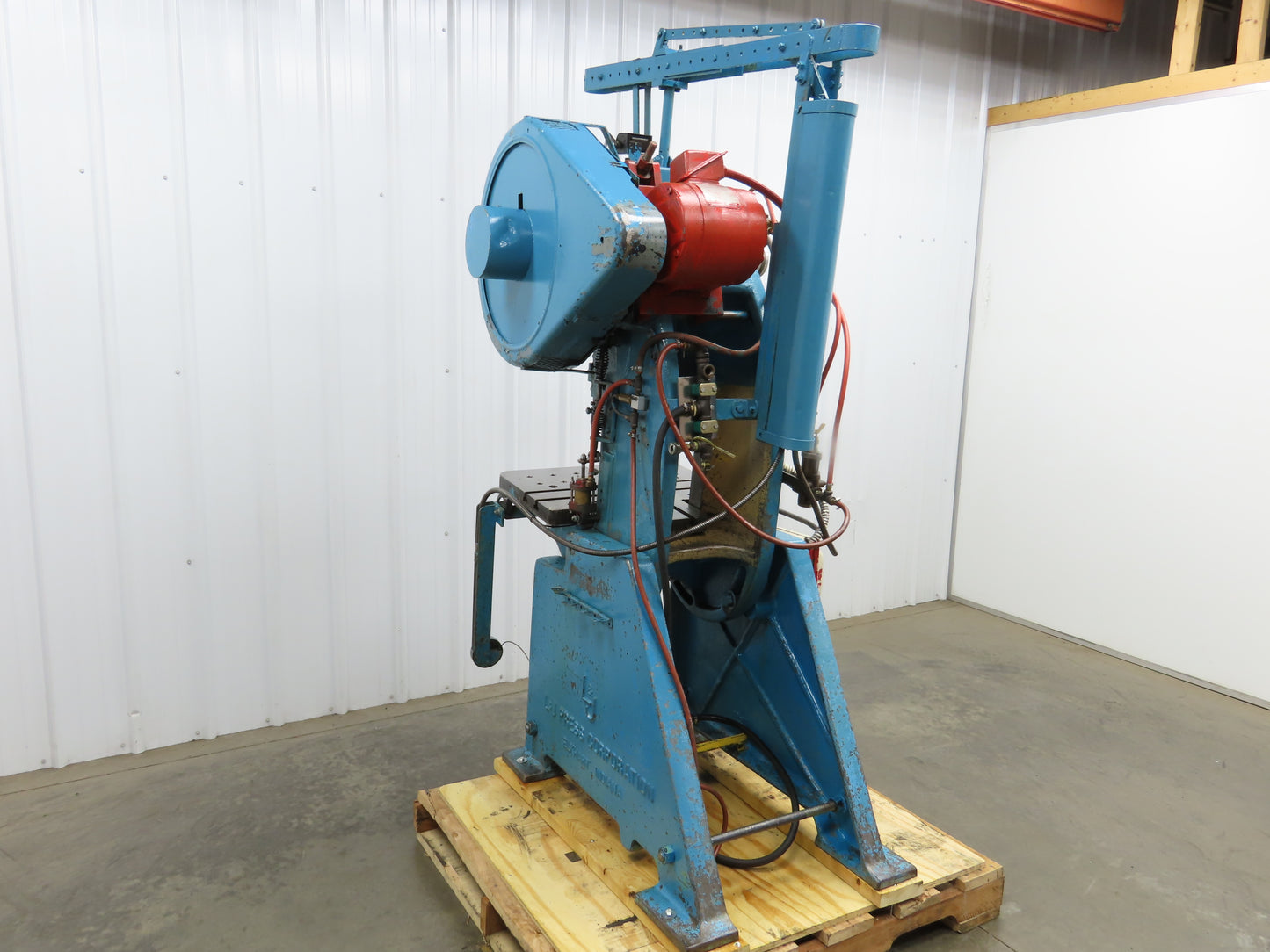L&J No 18 Mechanical OBI Punch Press 18 Ton 2" Stroke 6" Throat 1.5Hp 3Ph